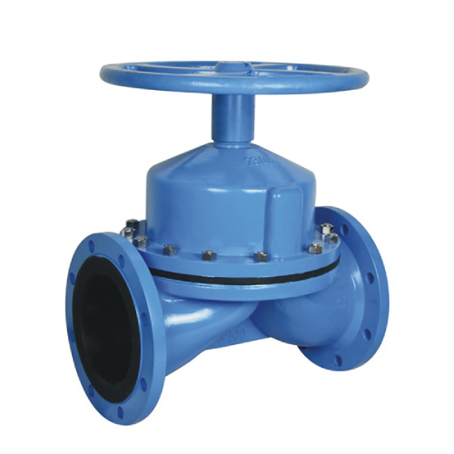 شیر دیافراگمی با برآمدگی (Weir-Type Diaphragm Valve)